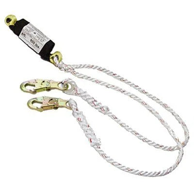 Lobster Claw with Steel Snap Hooks & Shock Absorber 3'